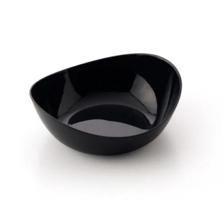 VAJILLA CATERING ARAVEN: CUENCO HONDO DEGUSTACION 8cl 90X84XH32mm. NEGRO (50uni.) Ref.41745