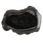 ARRECIFE VERTIGO: BANDEJA ORGANICA PORCELANA COLOR NEGRO 30X20cm. Ref.RY020305962