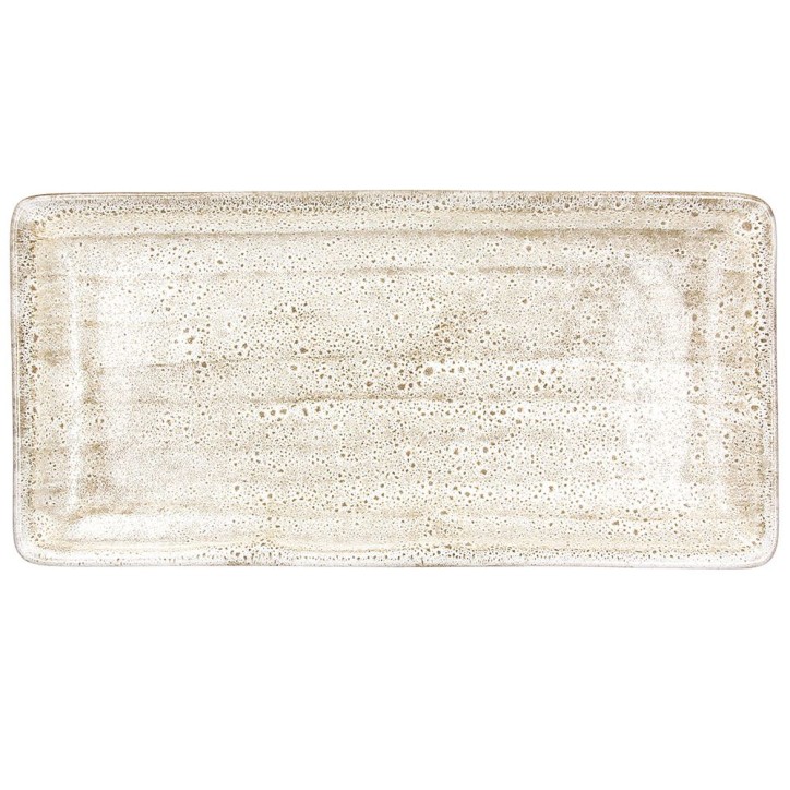 REDSTRONG: BANDEJA RECTANGULAR BEIGE 25 5X12 5cm. Ref.RDG00265980