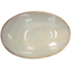 GRAN CHEF: ENSALADERA NEW BROWN INCLINADA Ø25 cm. Ref.JP120250767
