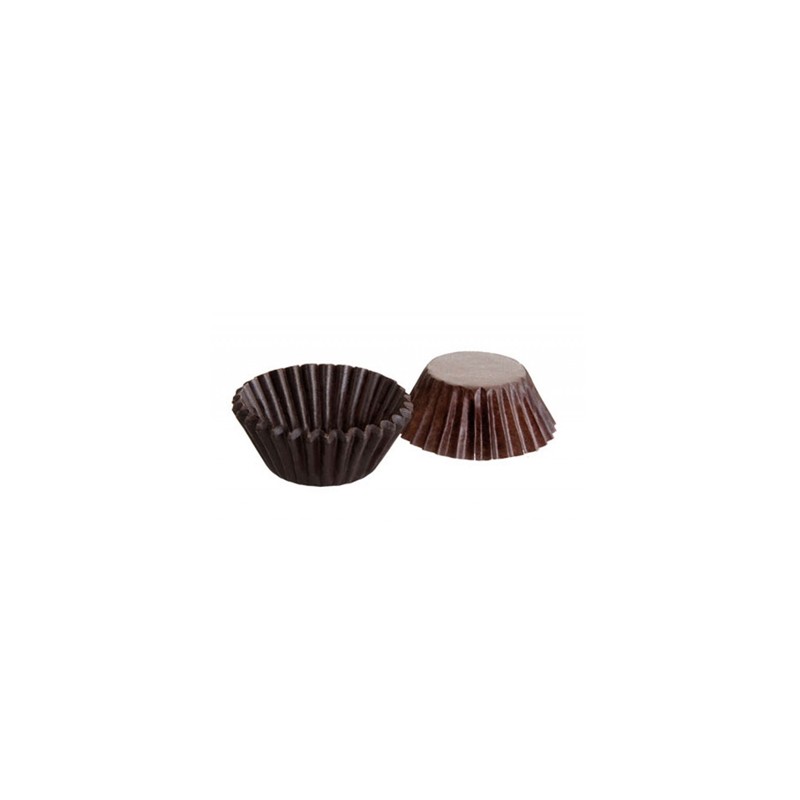 CAPSULAS REPOSTERIA: BOMBON TRUFA MARRON 100uni. Ref.729204