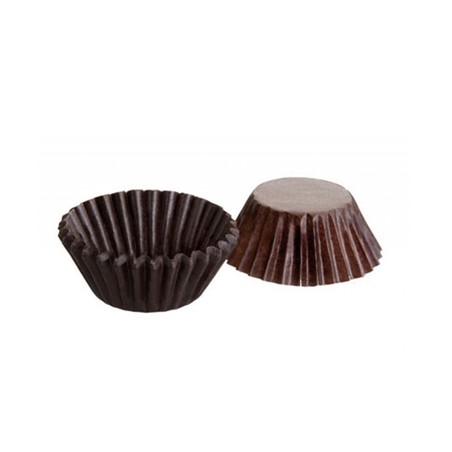 CAPSULAS REPOSTERIA: BOMBON TRUFA MARRON 100uni. Ref.729204