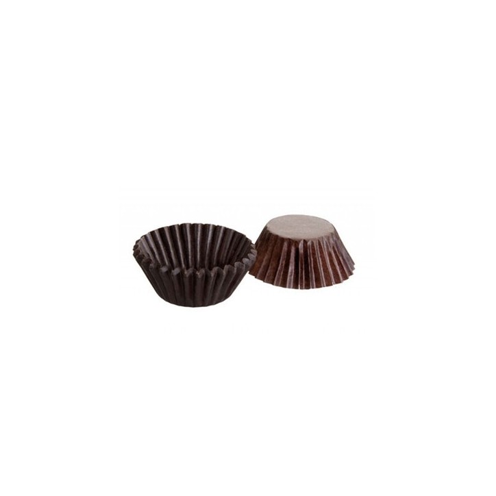 CAPSULAS REPOSTERIA: BOMBON TRUFA MARRON 100uni. Ref.729204