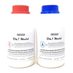 OH! MOLD 1Kg. LIQUIDO PARA HACER TUS PROPIOS MOLDES DE SILICONA Ref.60 0016