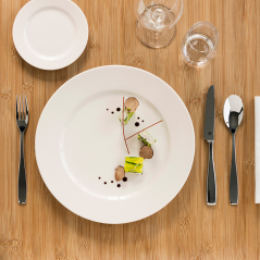 RAK BANQUET: PLATO LLANO Ø15cm. PAN Ref.BAFP15