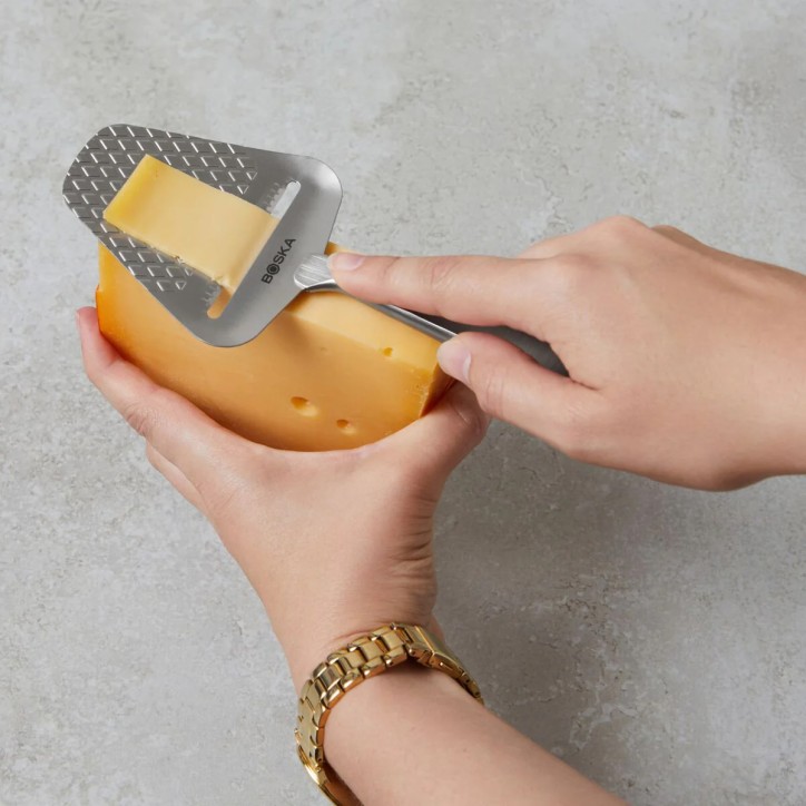 BOSKA: CORTADOR LAMINADOR DE QUESO MONACO ACERO INOXIDABLE Ref.307085 BOSKA: CORTADOR LAMINADOR DE QUESO MONACO ACERO INOXIDABLE Ref.307085