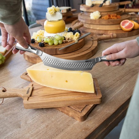 BOSKA: CUCHILLO CORTA QUESO DOS MANGOS MONACO  Ref.307093