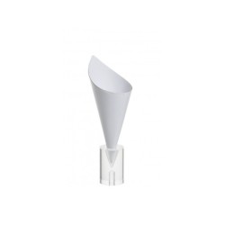 VAJILLA CATERING SERIE CARTON: MINI CONO CARTONCILLO BLANCO XS Ø6 5Xh13cm. (100 Uds.) Ref.100 0043