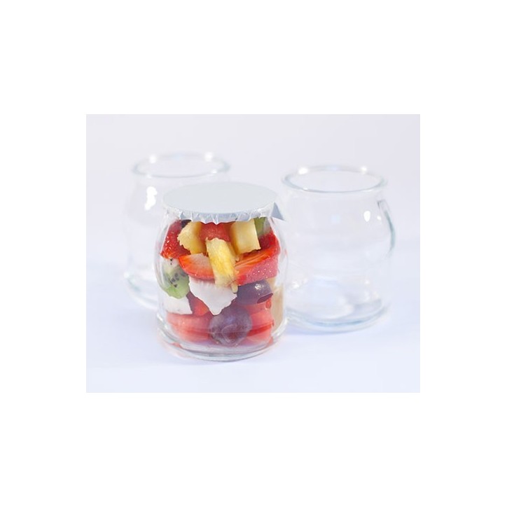 MINIATURA CRISTAL: BOTE YOGURT 400ml. Ref.100 0052