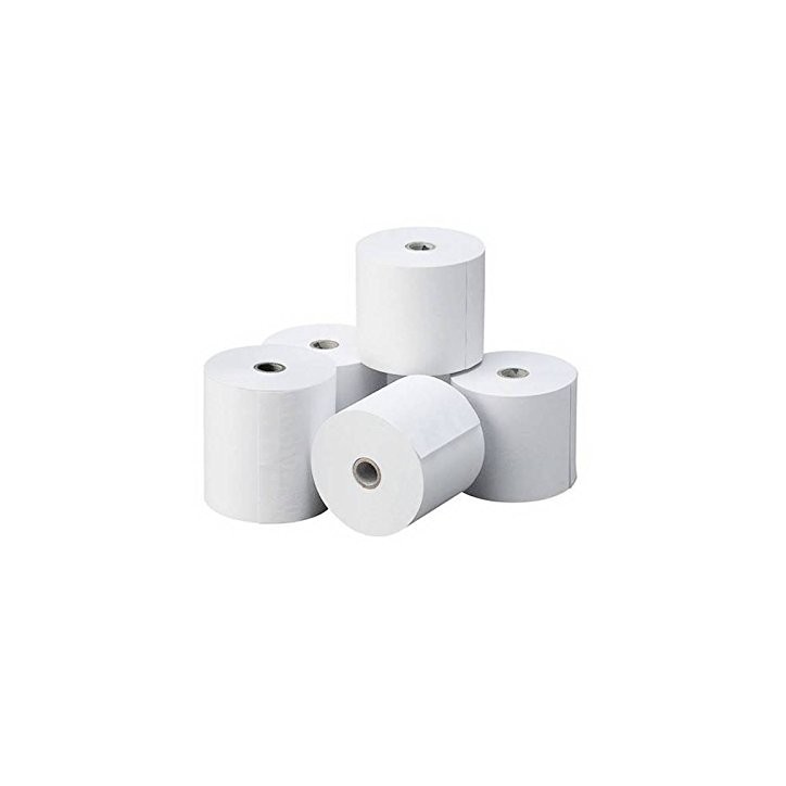 PAPEL TERMICO: ROLLO 80x80mm. (8 und.)