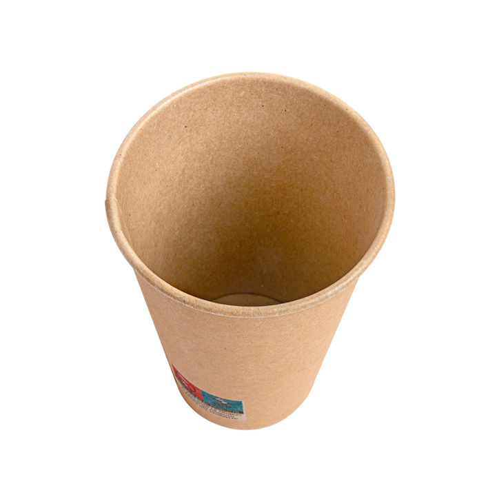 VASOS CARTON BEBIDAS FRIAS: 360 ML MARRON CARTONCILLO (100 UNID.) Ref.252.32