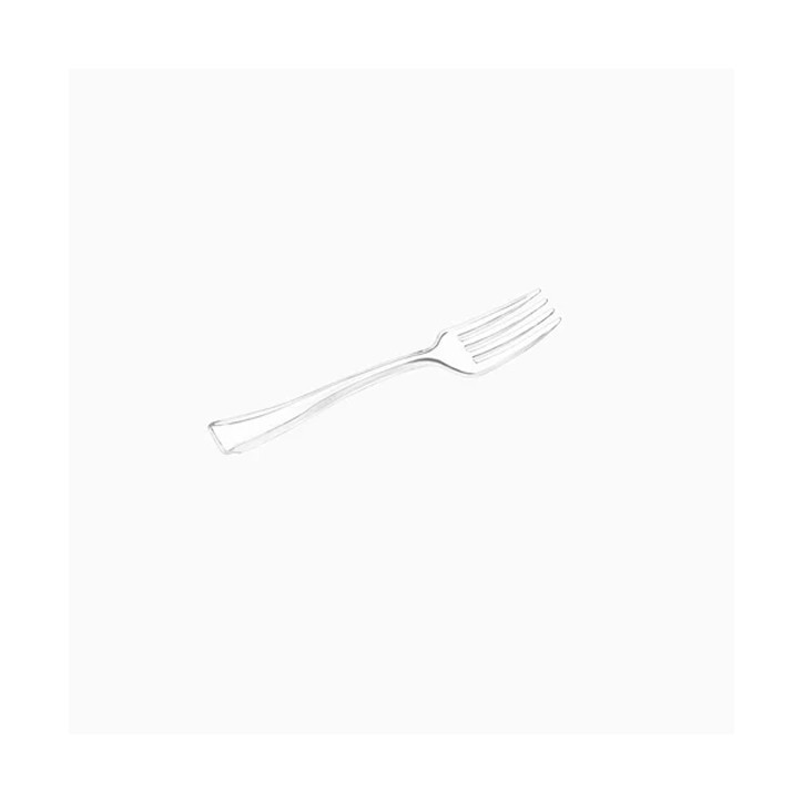VAJILLA CATERING: MINI TENEDOR REUTILIZABLES 10 7Cm. TRANSPARENTE (50Uds.) Ref.1800R VAJILLA CATERING: MINI TENEDOR REUTILIZABLES 10 7Cm. TRANSPARENTE (50Uds.) Ref.1800R