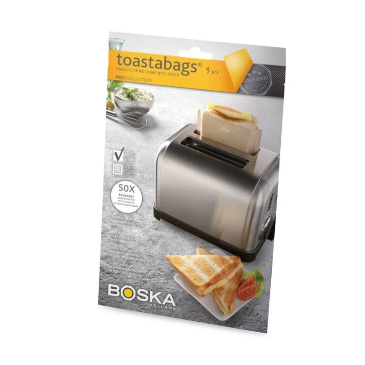 BOSKA: BOLSA PARA SANDWICH TOASTBAGS (3 Uds.) Ref.013029