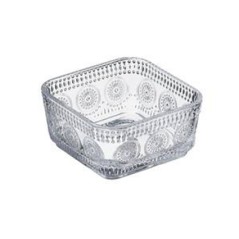 CUENCO CRISTAL VINTAGE: APERITIVOS Y POSTRES 280ml. 10X10Xh5cm. Ref.T3208