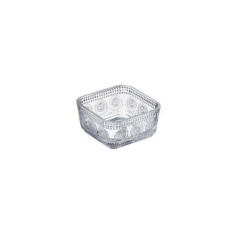 CUENCO CRISTAL VINTAGE: APERITIVOS Y POSTRES 280ml. 10X10Xh5cm. Ref.T3208