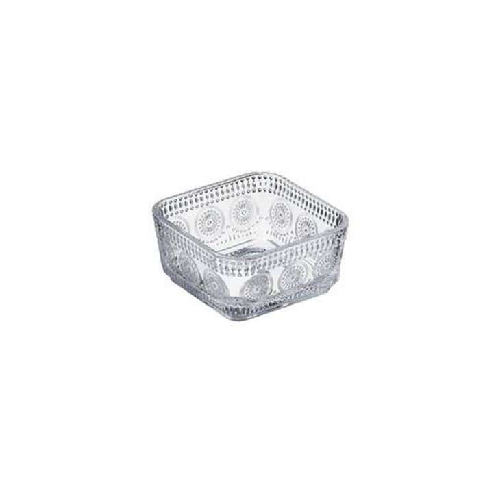 CUENCO CRISTAL VINTAGE: APERITIVOS Y POSTRES 280ml. 10X10Xh5cm. Ref.T3208
