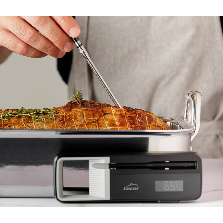 CONTROL DE TEMPERATURA: TERMOMETRO BLUETOOTH CON SONDA INALAMBRICA (Rango 0°-100°) Ref.62243