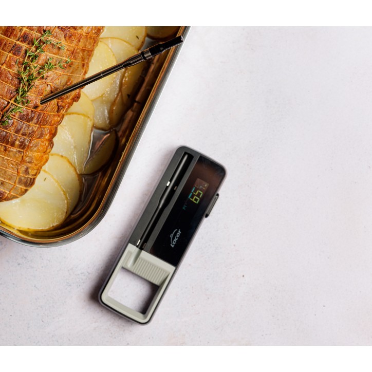 CONTROL DE TEMPERATURA: TERMOMETRO BLUETOOTH CON SONDA INALAMBRICA (Rango 0°-100°) Ref.62243
