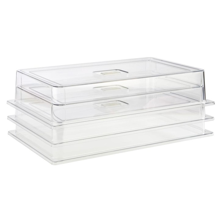 CUPULA ACRILICA GN 1 1 APILABLE APS 53X32.5X9.5 cm. Ref.11042 CUPULA ACRILICA GN 1 1 APILABLE APS 53X32.5X9.5 cm. Ref.11042
