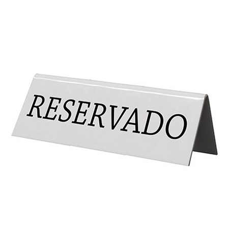 RESERVADO: PACK 5uds. PLACA BLANCA ACRILICO BLANCO SECURIT Ref.TNRESESWT