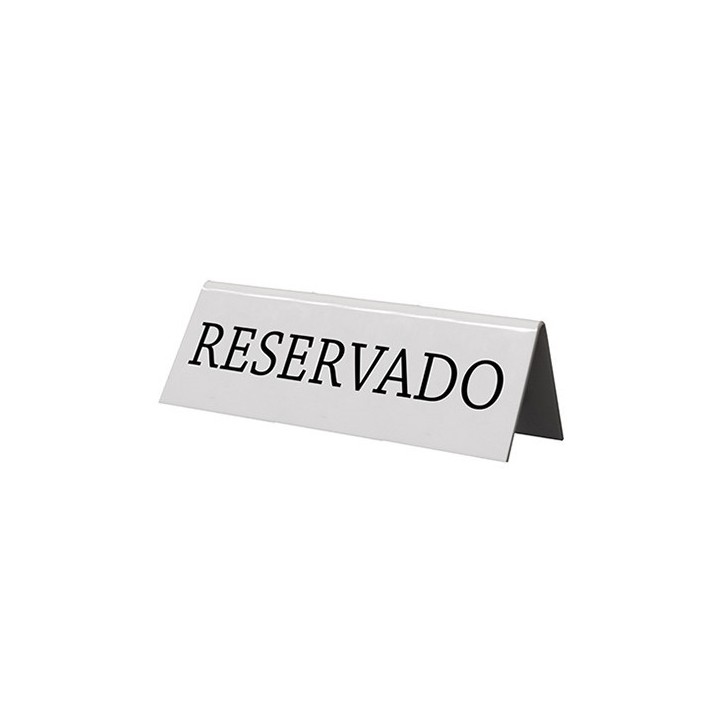 RESERVADO: PACK 5uds. PLACA BLANCA ACRILICO BLANCO SECURIT Ref.TNRESESWT