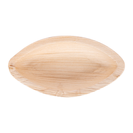 VAJILLA CATERING SERIE NATURA: MINI CUENCO CAYUCO `ARECA` 11 5x6x1 7cm. (25 Uds.) 100% Ecologico Ref.232.46