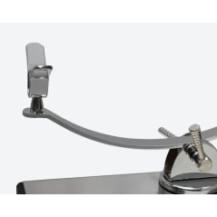 BUARFE: JAMONERO CORDOBA PLUS GIRATORIO 360 CON SISTEMA DE BALANCEO BASE DM INOX Ref.4039