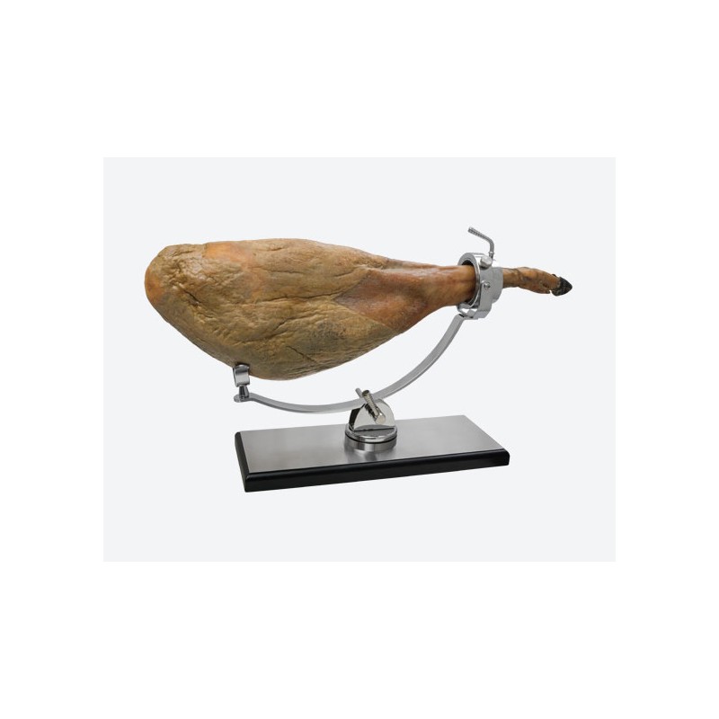 BUARFE: JAMONERO CORDOBA PLUS GIRATORIO 360 CON SISTEMA DE BALANCEO BASE DM INOX Ref.4039