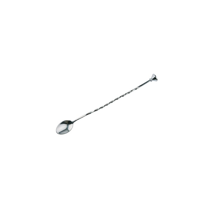 CUCHARA REMOVEDORA: TRENZADA DE BARMAN INOX 26cm. Ref.93134