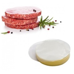 PAPEL HAMBURGUESA MINI CELOFAN REDONDO Ø6.5cm. (450uds.) Ref.PH-4