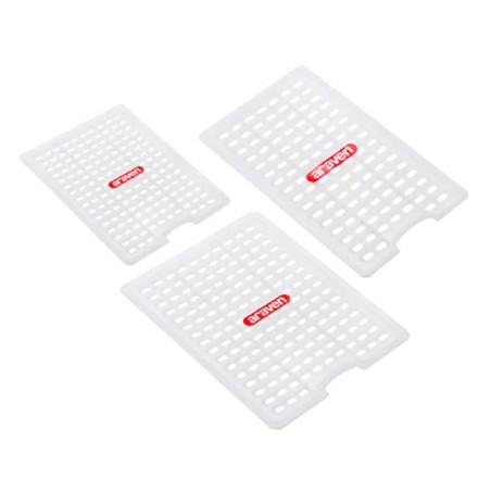 ARAVEN: REJILLA  DESCONGELACION ANTIHUMEDAD 370X215Xh10mm. (Valido para cubeta Ref.1131 14131) Ref.1179