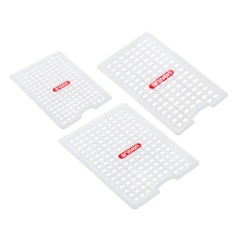 ARAVEN: REJILLA DESCONGELACION ANTIHUMEDAD 432X332Xh12mm. (Valido para cubeta Ref.1170 1171) Ref.1178