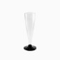 VASO PLASTICO CRISTALINO: COPA CAVA 140cc. REUTILIZABLE (Pack.6Uds.) Ref.1231R