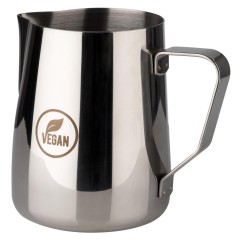 JARRA PARA LECHE CON GRABADO VEGAN Acero Inox 0 6Ltrs. Ref.10350