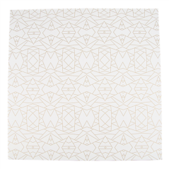 CAJAS PASTELERIA SIN VENTANA `THEPACK` DECO BLANCO DORADO 50Uds. - 4 Medidas disponibles.