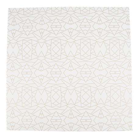 CAJAS PASTELERIA SIN VENTANA `THEPACK` DECO BLANCO DORADO 50Uds. - 4 Medidas disponibles.