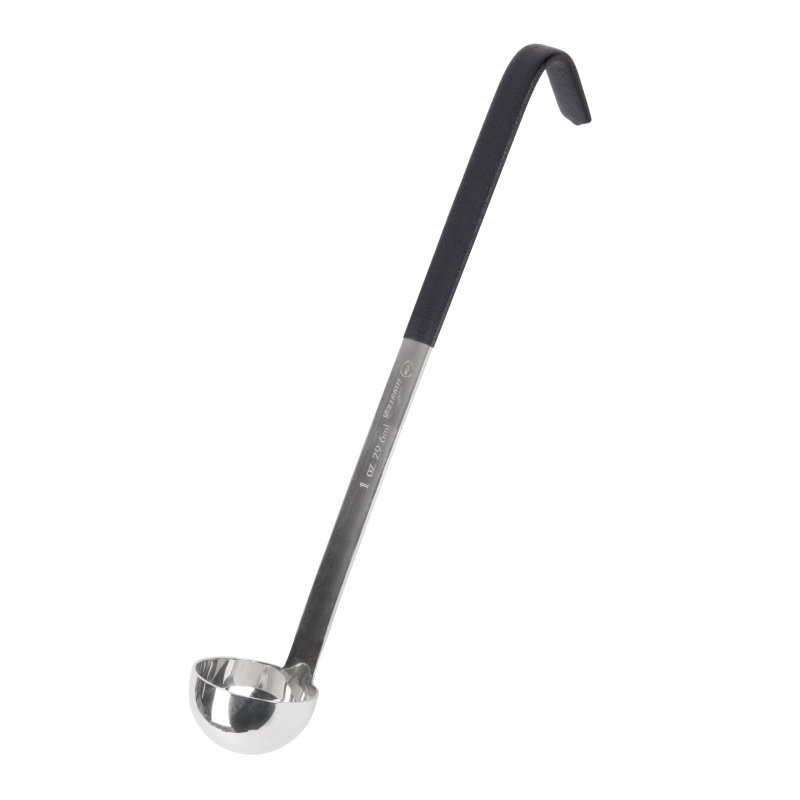 CACILLO RACIONADOR MONOBLOCK NEGRO Ø4 5cm. 30ml. 1 Oz. Ref.4980120