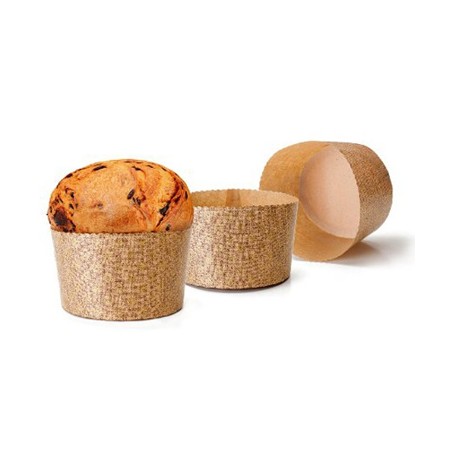 MOLDE PANETTONE DESECHABLE Ø18cm. 5uds. Ref.746509