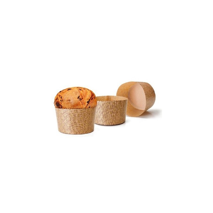 MOLDE PANETTONE DESECHABLE Ø18cm. 5uds. Ref.746509