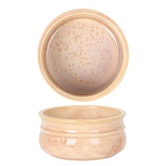 GRAN CHEF BEIGE: CUENCO IRIS Ø10Xh5cm. 27cl. Ref.B1506028E