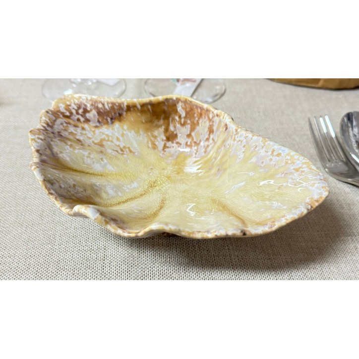 PURA SANGRE: DEL MAR BANDEJA CONCHA MOMI 20X15Xh6cm: Ref.P1505033