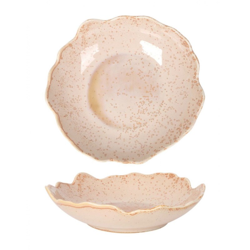 GRAN CHEF BEIGE: PLATO JAZMIN 22X5 5cm. Ref.B1506023E