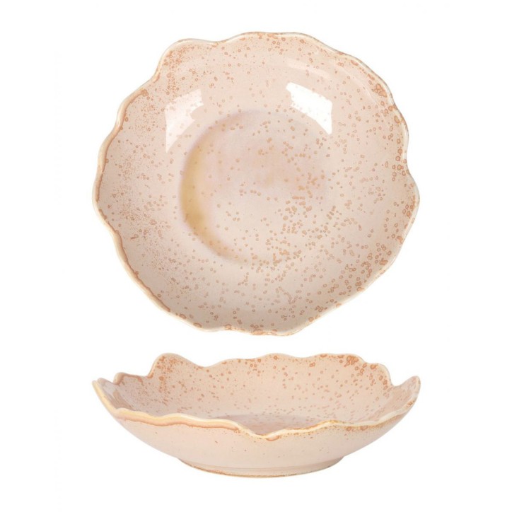 GRAN CHEF BEIGE: PLATO JAZMIN 22X5 5cm. Ref.B1506023E