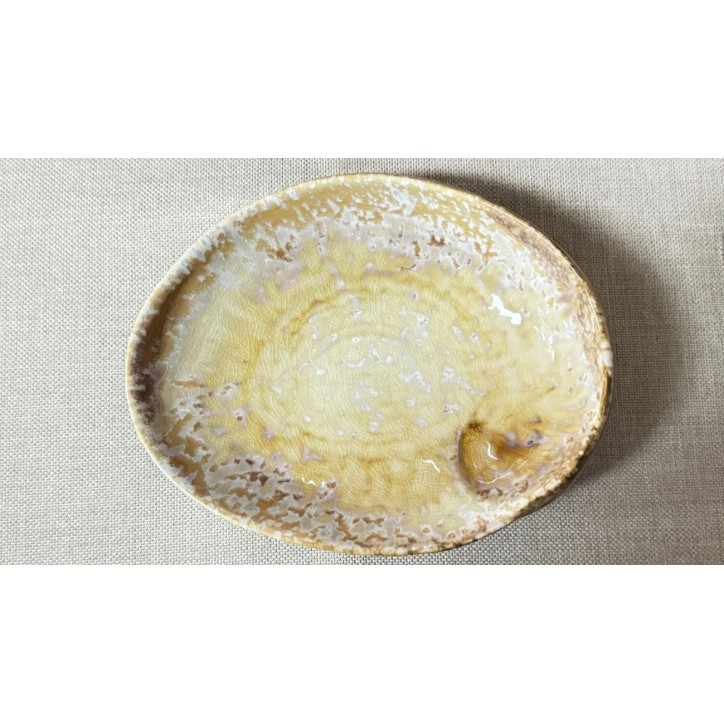 PURA SANGRE: DEL MAR BANDEJA ABALON MOMI 19X15Xh6cm: Ref.P1505032
