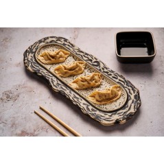 PURA SANGRE: TEIDE BANDEJA RECTANGULAR TEIDE 35x15x2cm. Ref.P997010