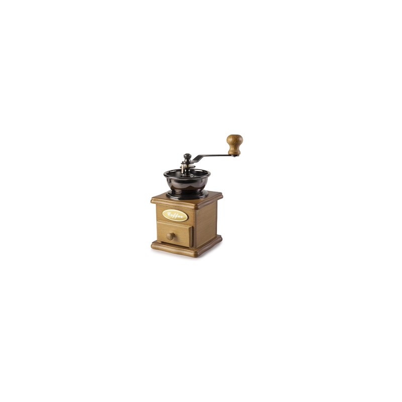 MOLINILLO DE CAFE RETRO MADERA NATURAL Ref.750720