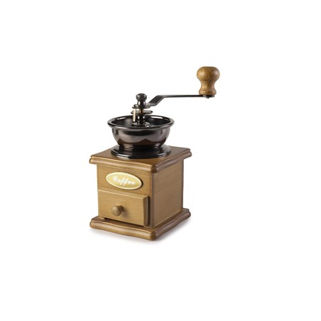 MOLINILLO DE CAFE RETRO MADERA NATURAL Ref.750720