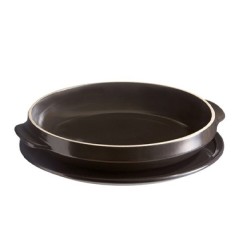 EMILE HENRY: MOLDE PARA TARTA TATIN Ø 30cm. ANTRACITA Ref.3599