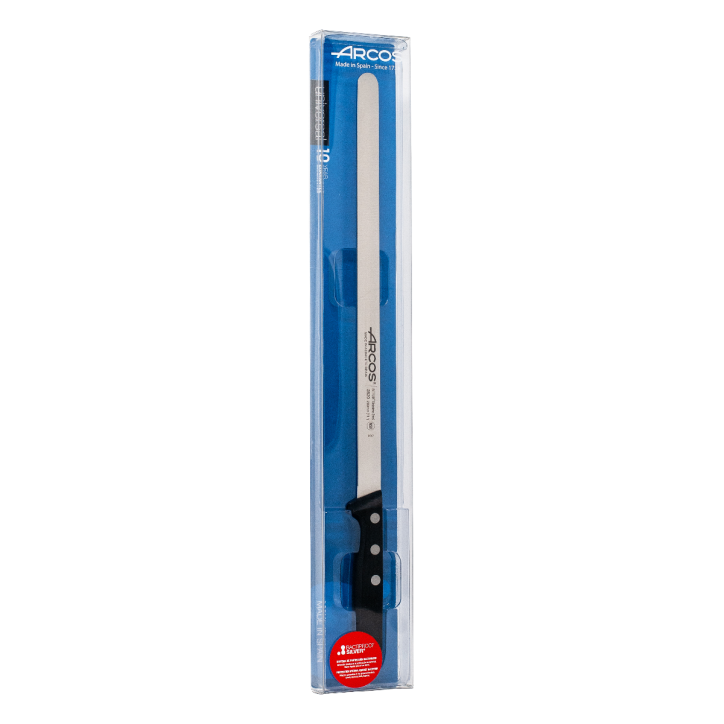 ARCOS SERIE UNIVERSAL: CUCHILLO JAMONERO PUNTA REDONDA 290mm. Ref.282004 ARCOS SERIE UNIVERSAL: CUCHILLO JAMONERO PUNTA REDONDA 290mm. Ref.282004