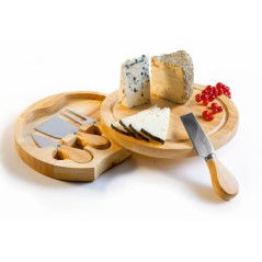 JUEGO DE CUCHILLOS   TABLA PARA QUESO Ref.782750